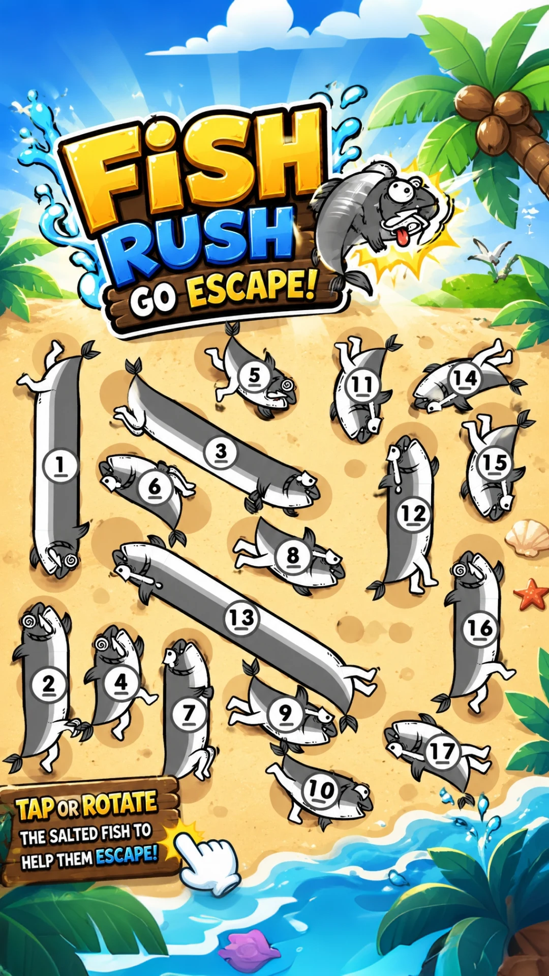 Fish Jam: Escape Puzzle screenshot